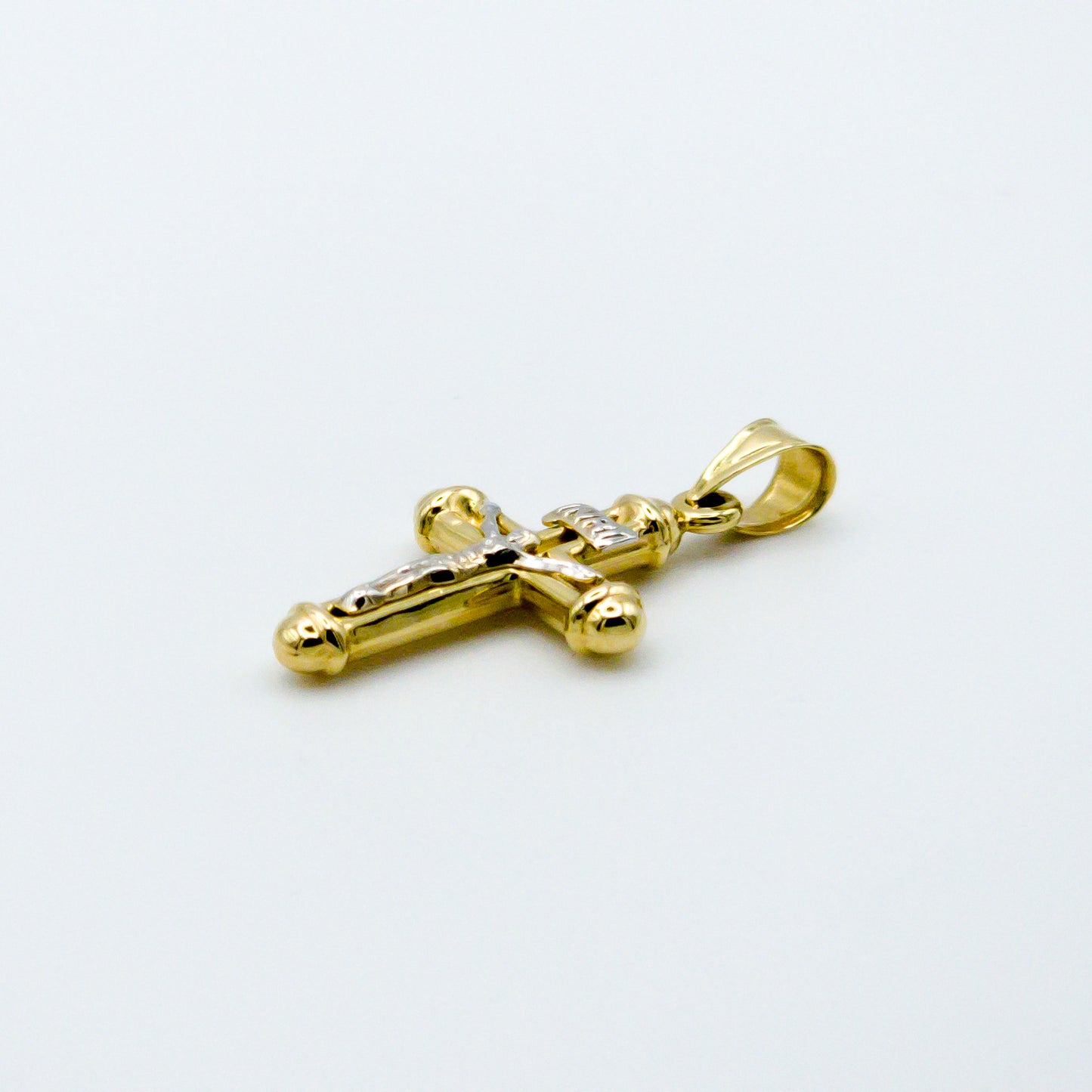 14ct Gold Crucifix Pendant