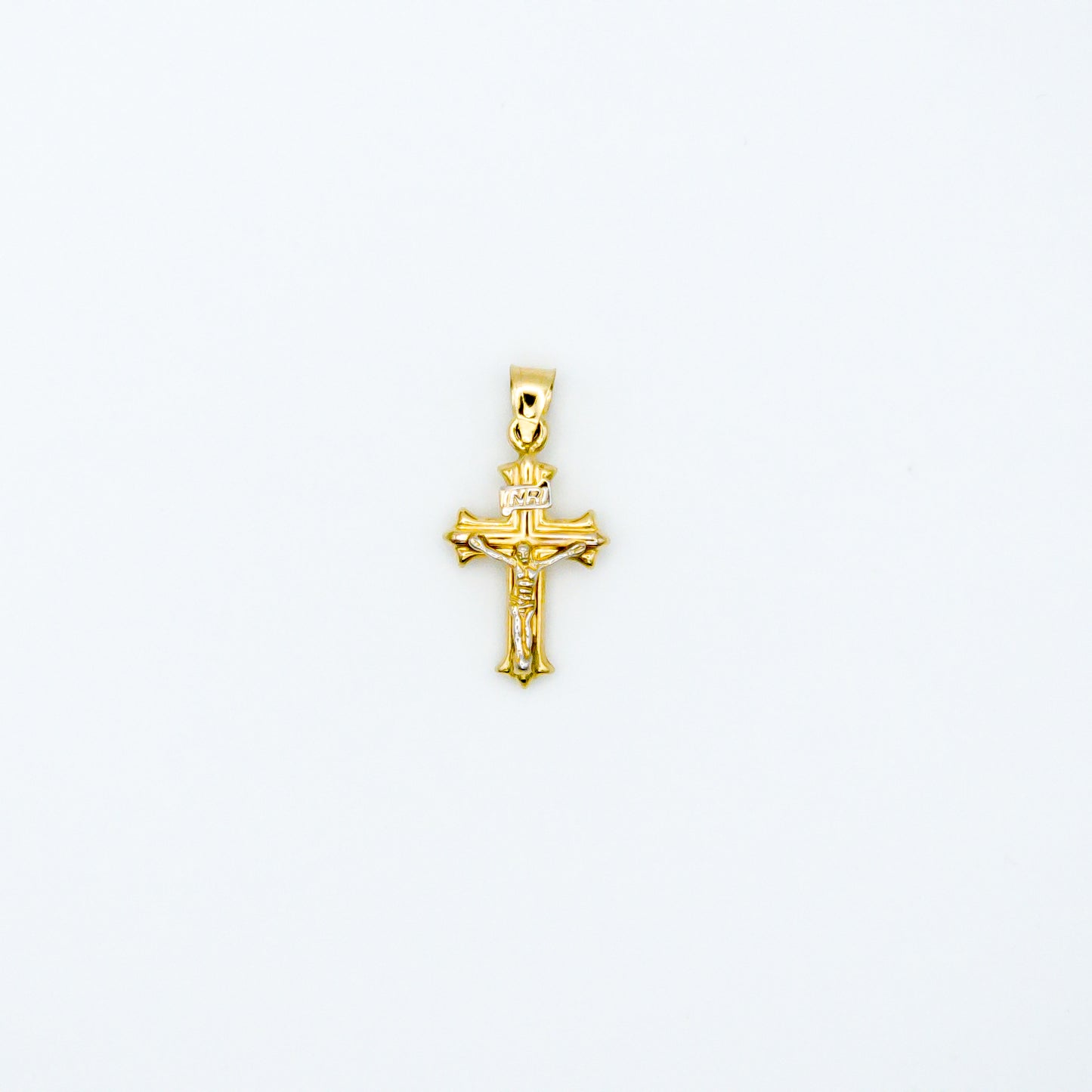 14ct Gold Crucifix Pendant