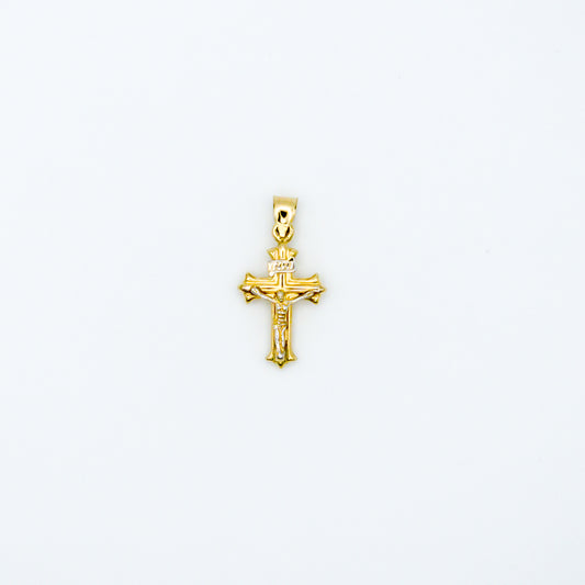 14ct Gold Crucifix Pendant