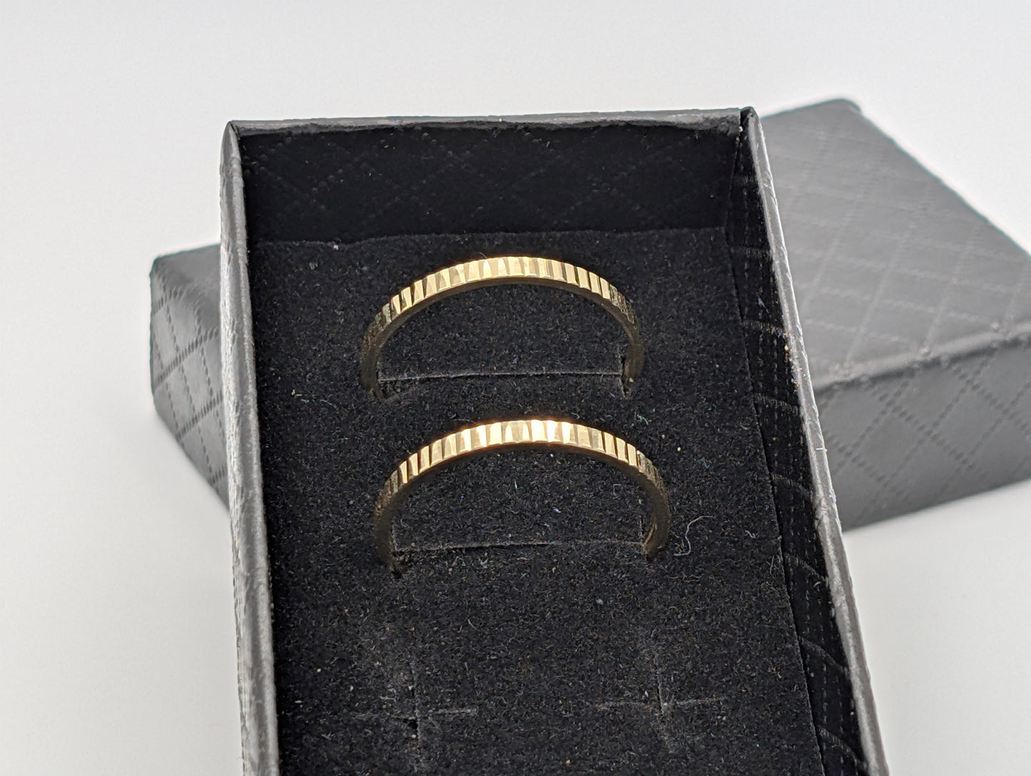 14ct Yellow Gold Hoop Earrings