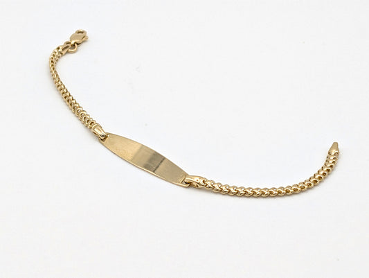 14ct Yellow Gold Kids Bracelet