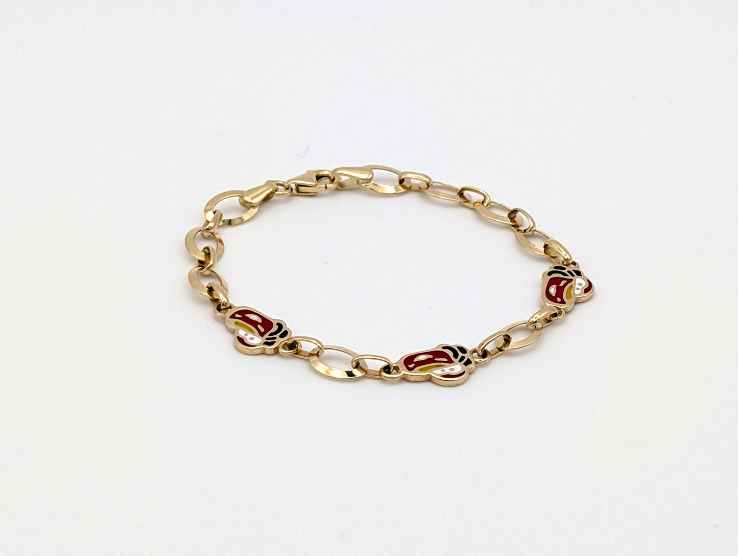 14ct Yellow Gold Kids Bracelet