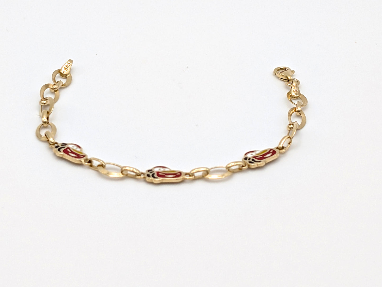 14ct Yellow Gold Kids Bracelet