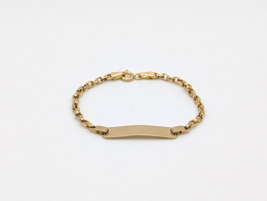 14ct Yellow Gold Kids Bracelet