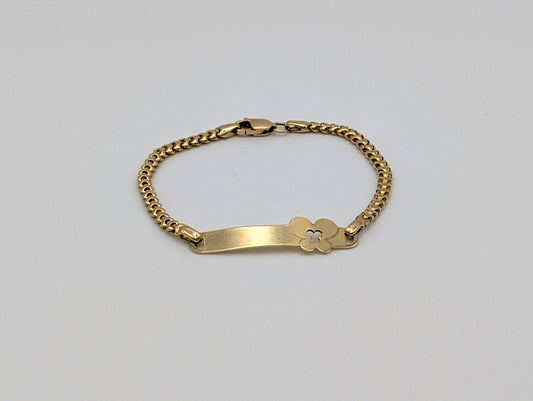 14ct Yellow Gold Kids Bracelet