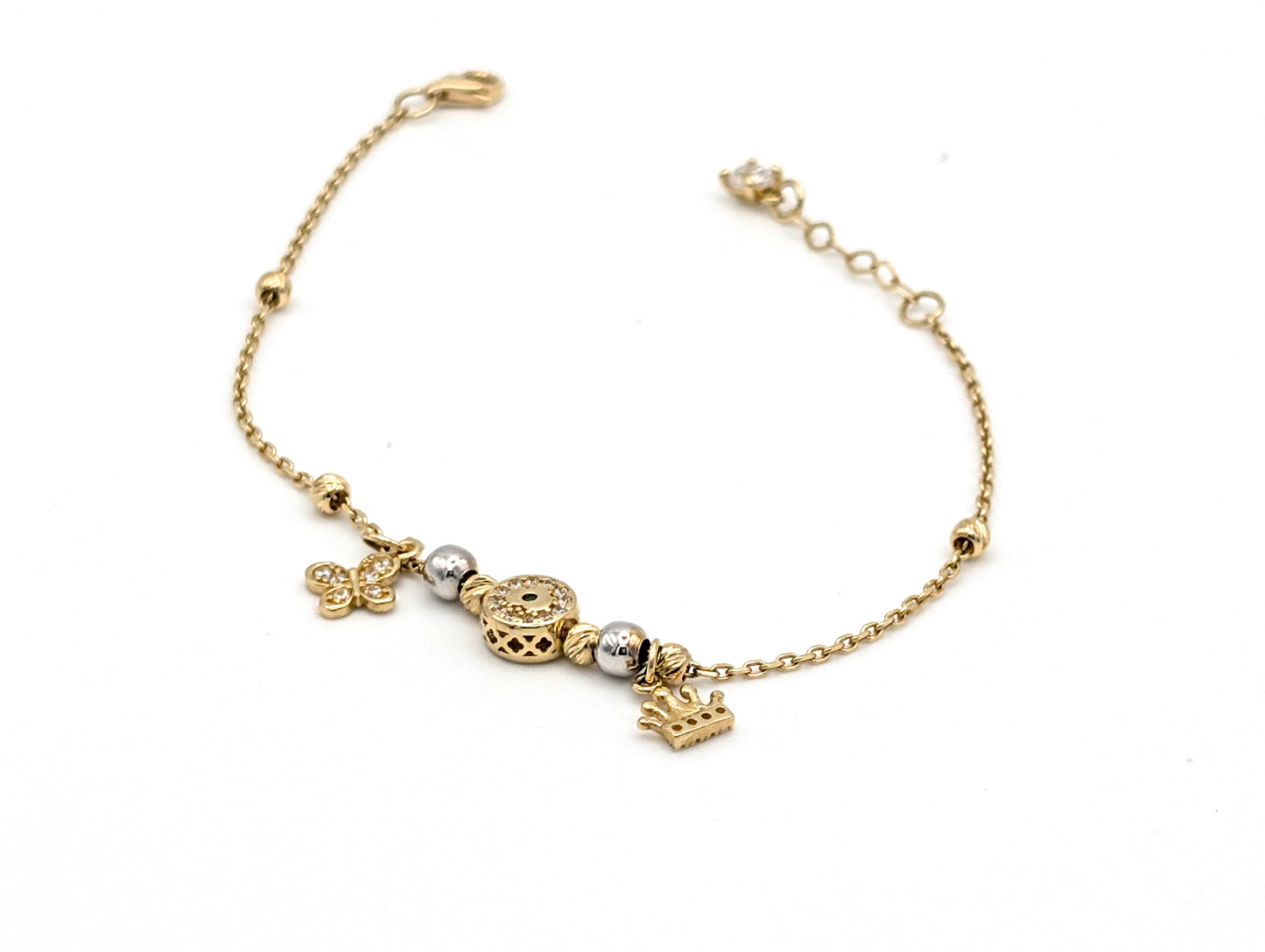 14ct Yellow Gold Ladies Bracelet