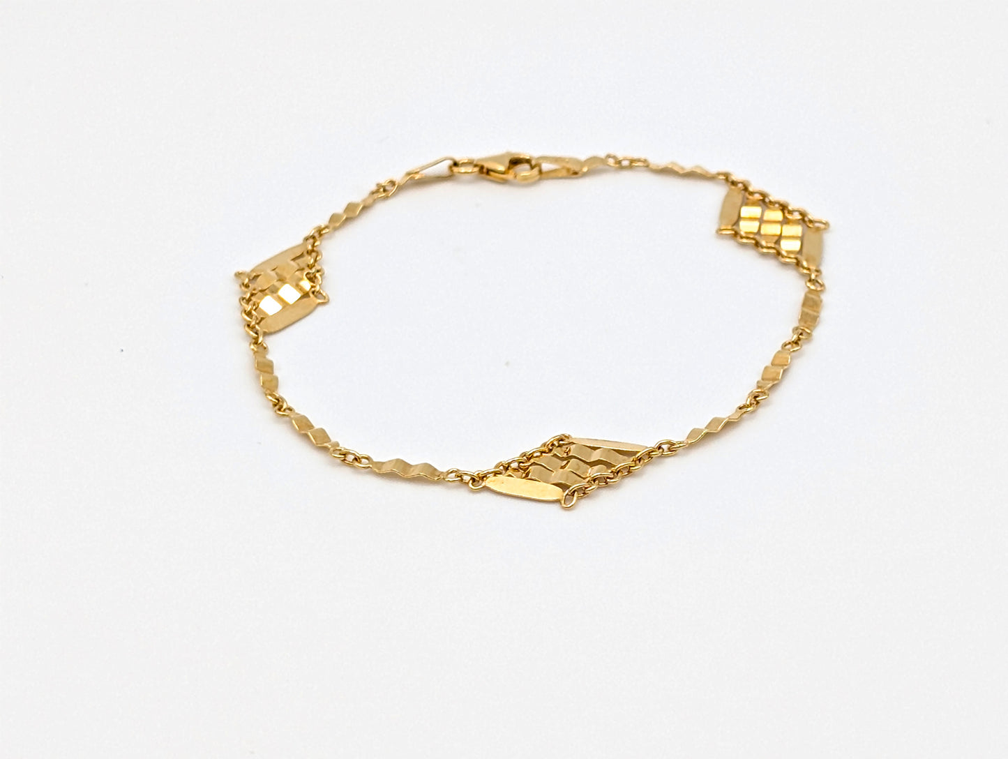 14ct Yellow Gold Ladies Bracelet