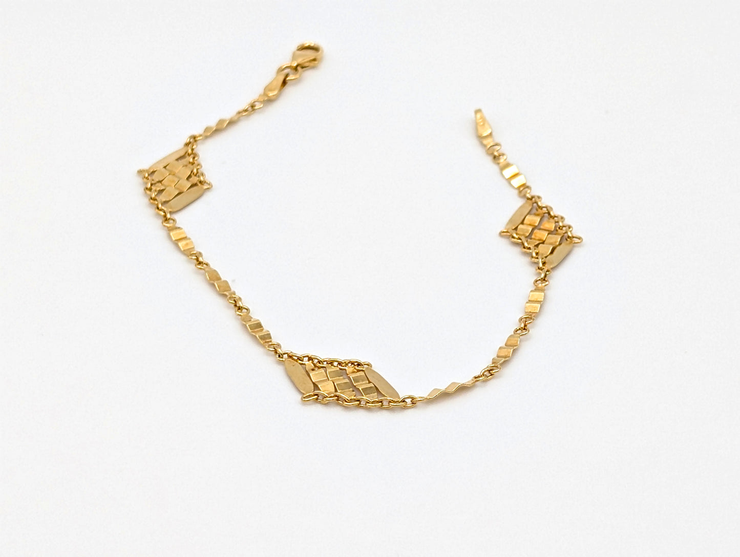 14ct Yellow Gold Ladies Bracelet