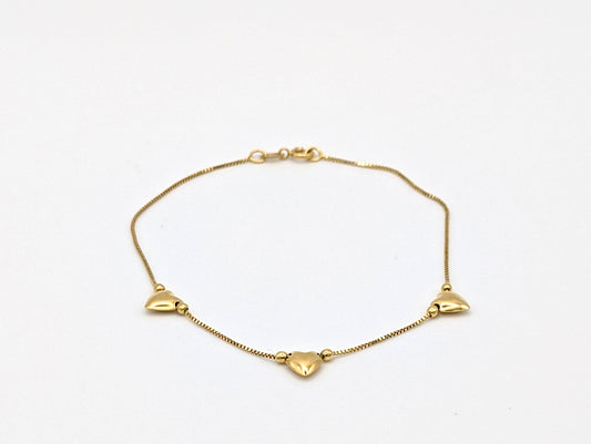 14ct Yellow Gold Ladies Bracelet