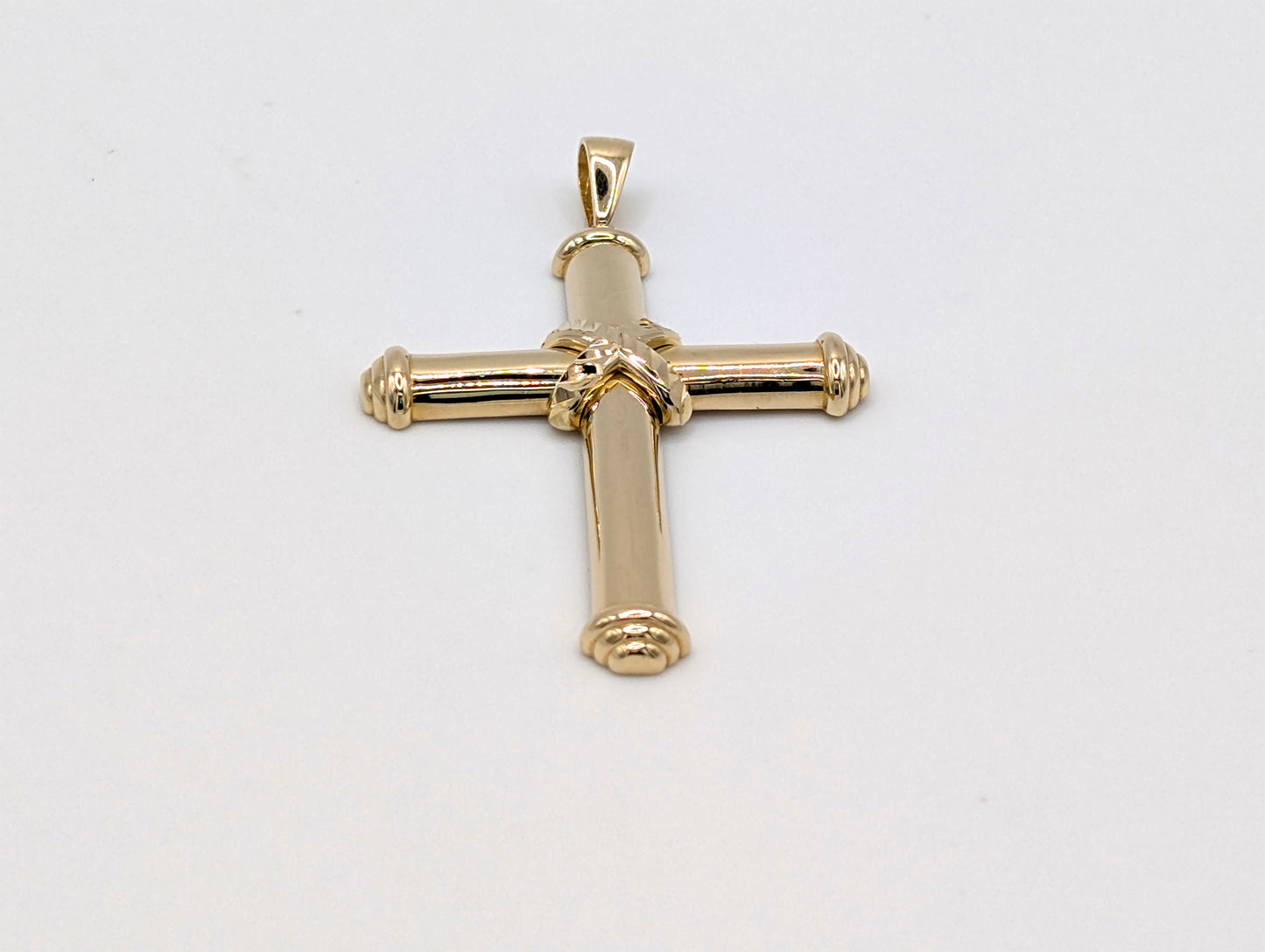 14ct Yellow Gold Crucifix Pendant