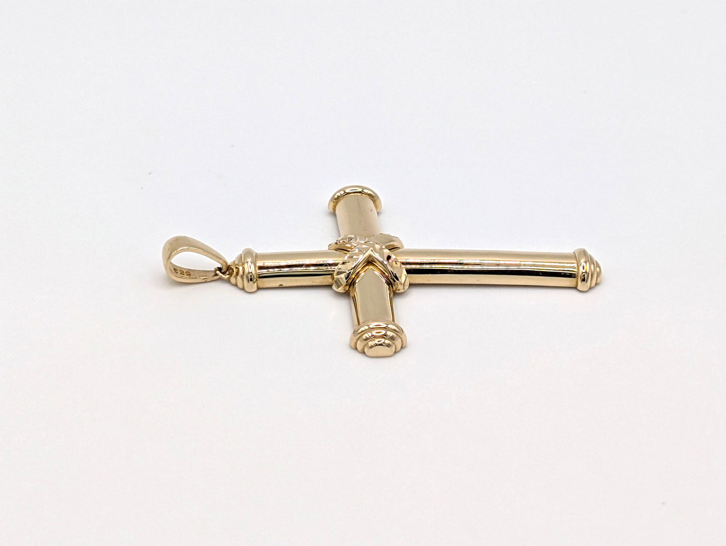 14ct Yellow Gold Crucifix Pendant