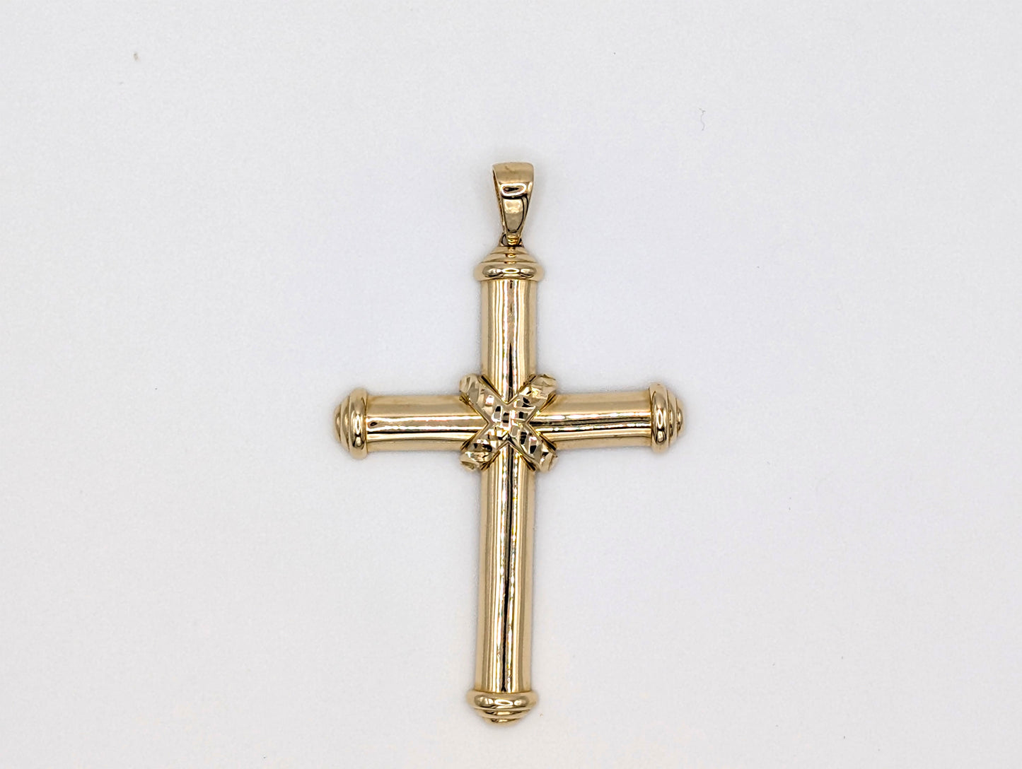 14ct Yellow Gold Crucifix Pendant