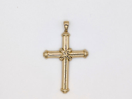 14ct Yellow Gold Crucifix Pendant