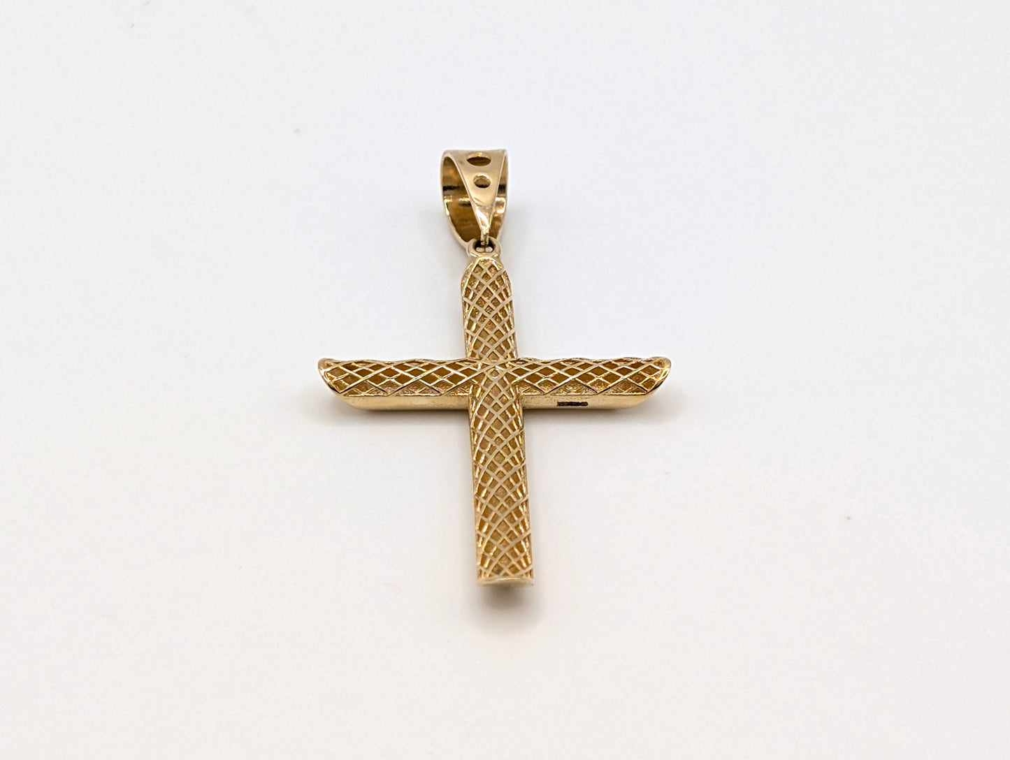 14ct Yellow Gold Crucifix Pendant