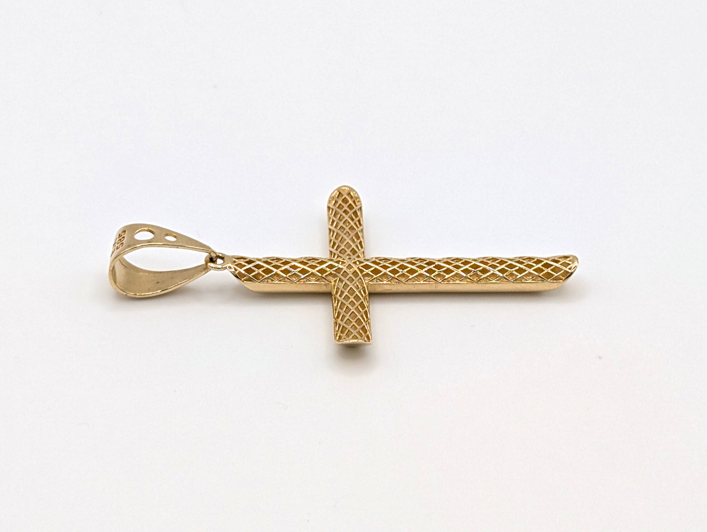 14ct Yellow Gold Crucifix Pendant